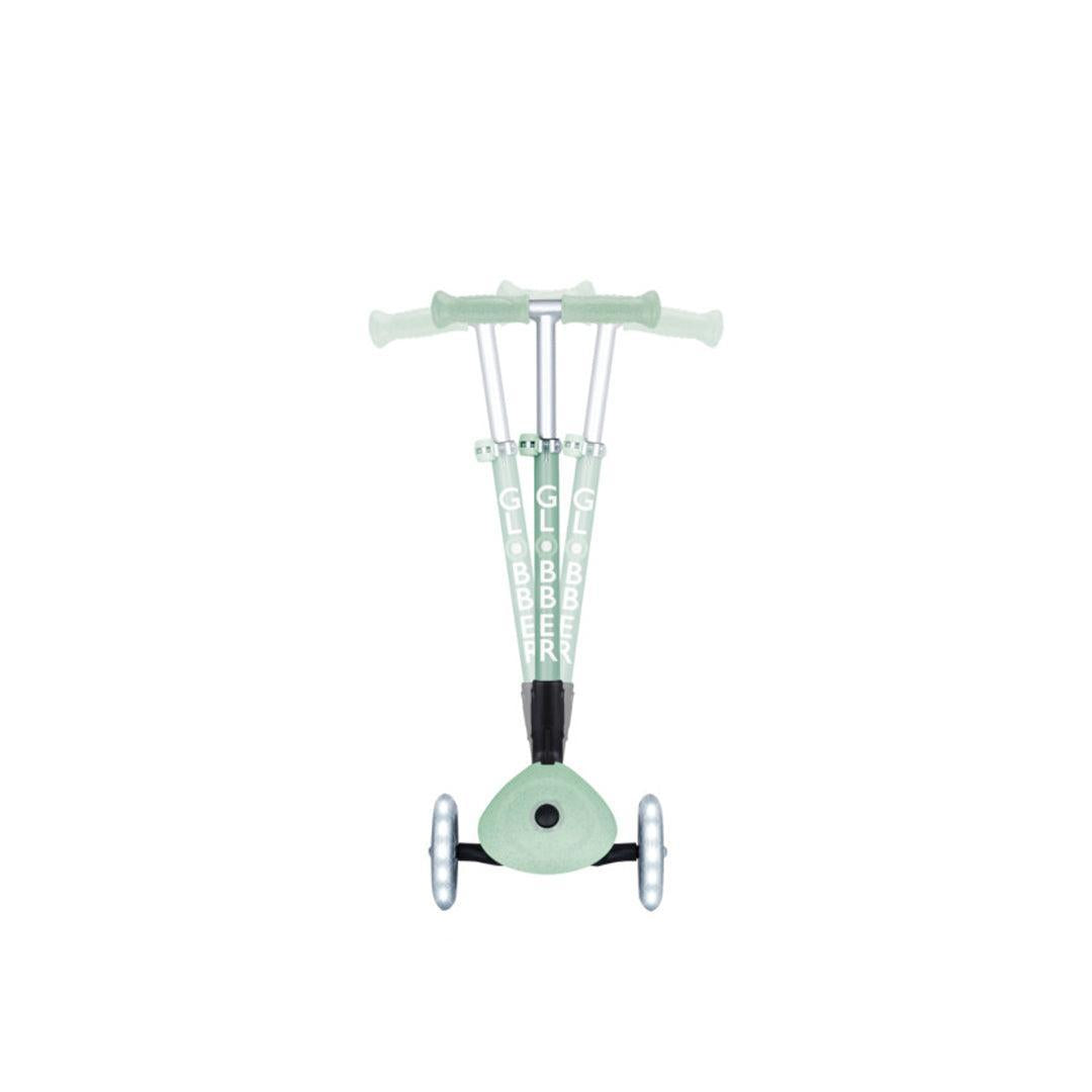Globber Junior Go Up Ecological Foldable Scooter - Pistachio-Scooters-Pistachio- | Natural Baby Shower