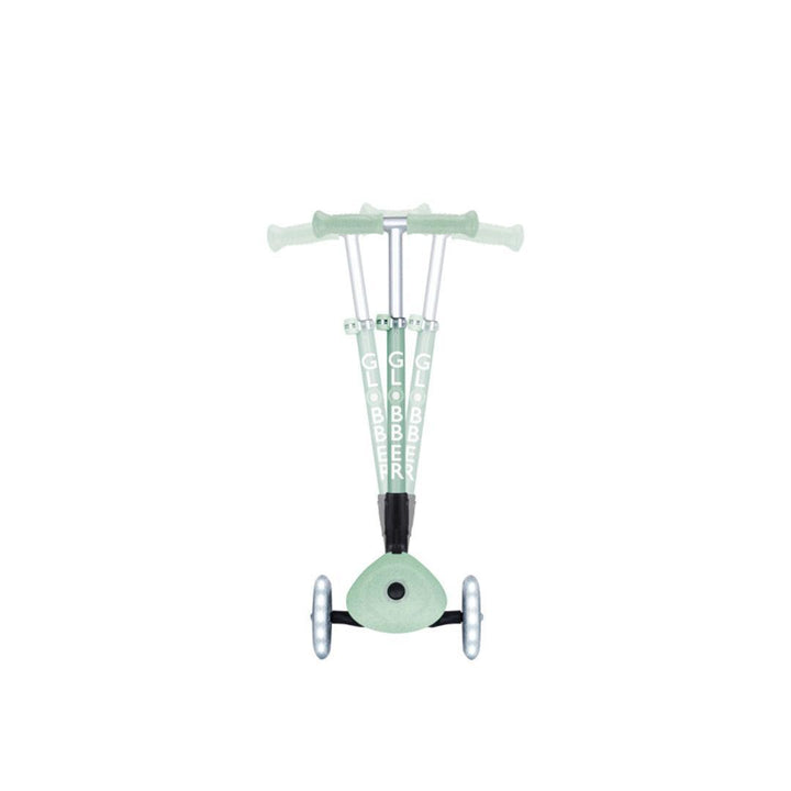 Globber Junior Go Up Ecological Foldable Scooter - Pistachio-Scooters-Pistachio- | Natural Baby Shower