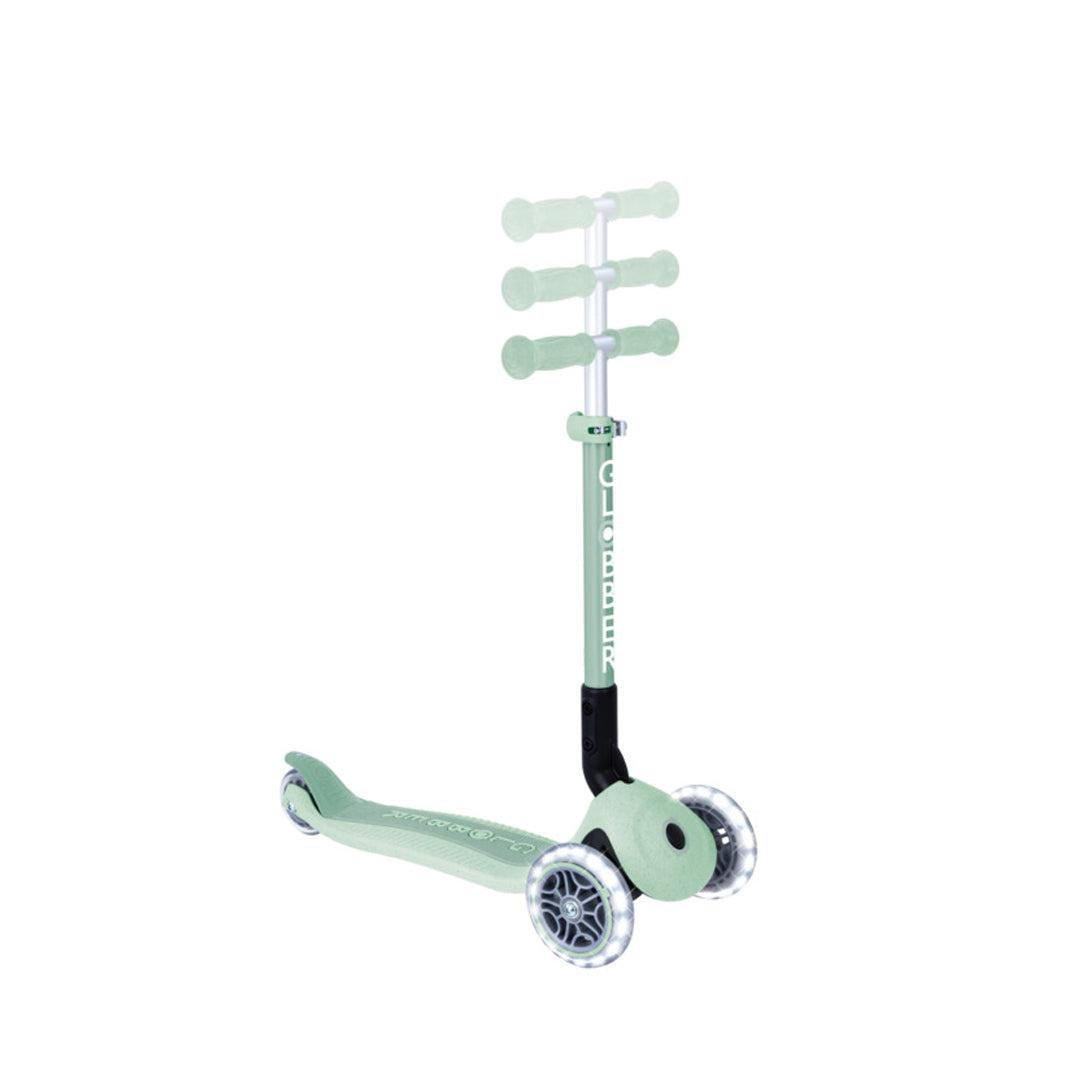 Globber Junior Go Up Ecological Foldable Scooter - Pistachio-Scooters-Pistachio- | Natural Baby Shower