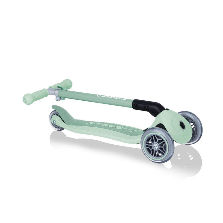 Globber Junior Go Up Ecological Foldable Scooter - Pistachio-Scooters-Pistachio- | Natural Baby Shower