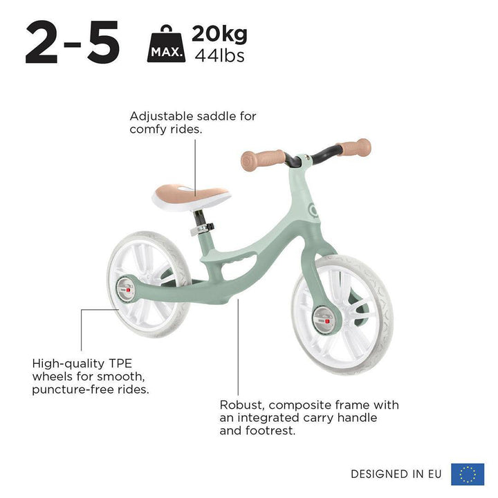 Globber Go Bike Elite - Sage-Bikes-Sage- | Natural Baby Shower