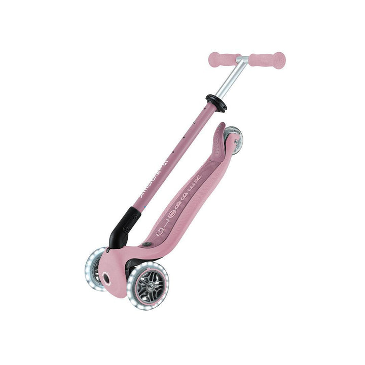 Globber Go Up Eco Active Lights Scooter - Berry-Scooters-Berry- | Natural Baby Shower