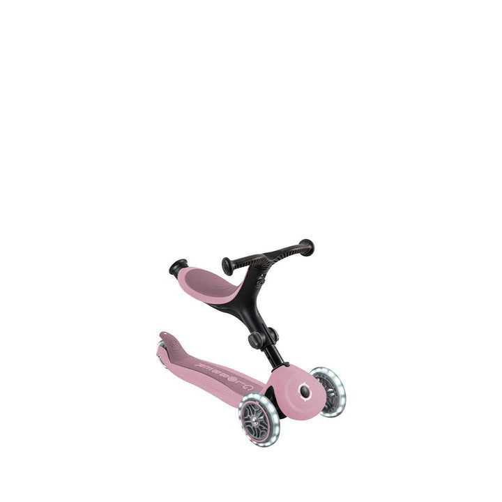 Globber Go Up Eco Active Lights Scooter - Berry-Scooters-Berry- | Natural Baby Shower
