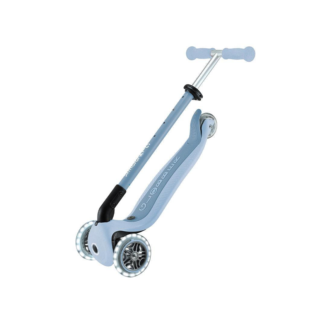 Globber Go Up Eco Active Lights Scooter - Blueberry-Scooters-Blueberry- | Natural Baby Shower
