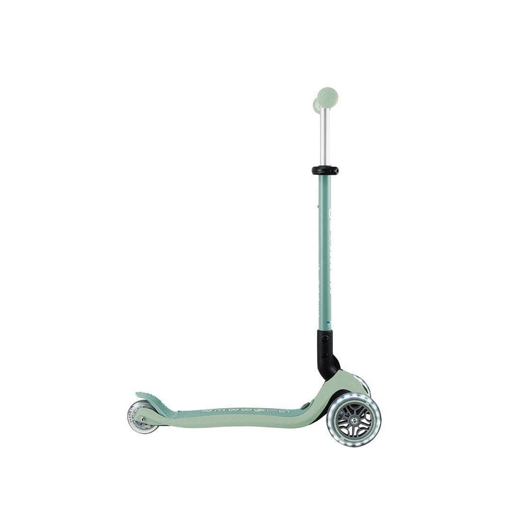 Globber Go Up Eco Active Lights Scooter - Pistachio-Scooters-Pistachio- | Natural Baby Shower