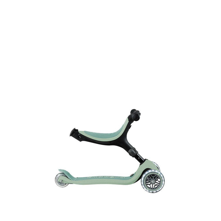 Globber Go Up Eco Active Lights Scooter - Pistachio-Scooters-Pistachio- | Natural Baby Shower