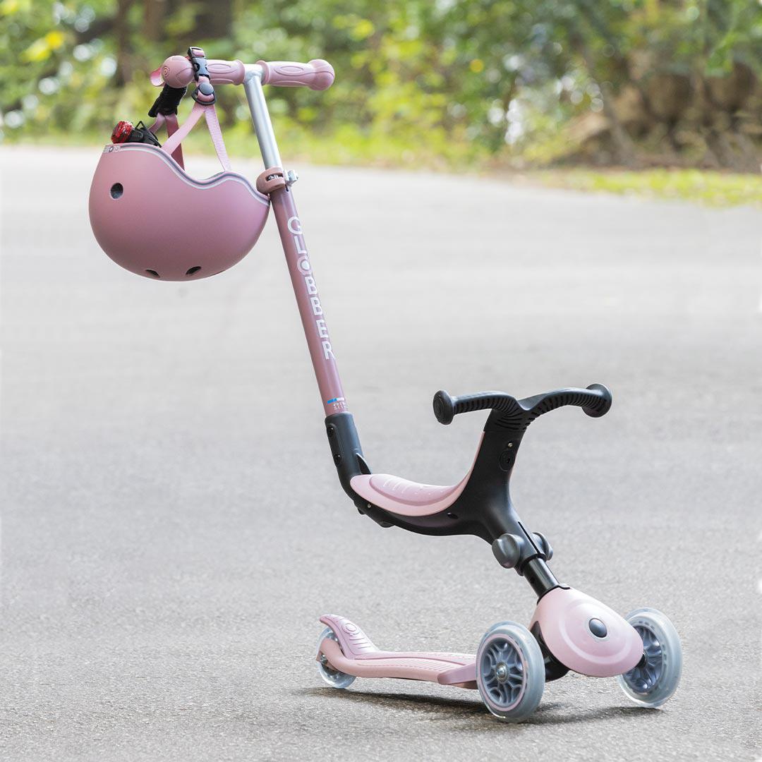 Globber Go Up Foldable Plus Eco Scooter - Berry-Scooters-Berry- | Natural Baby Shower