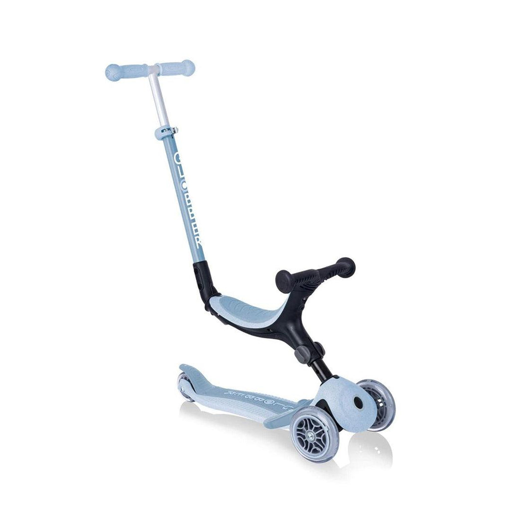 Globber Go Up Foldable Plus Eco Scooter Blueberry Natural Baby