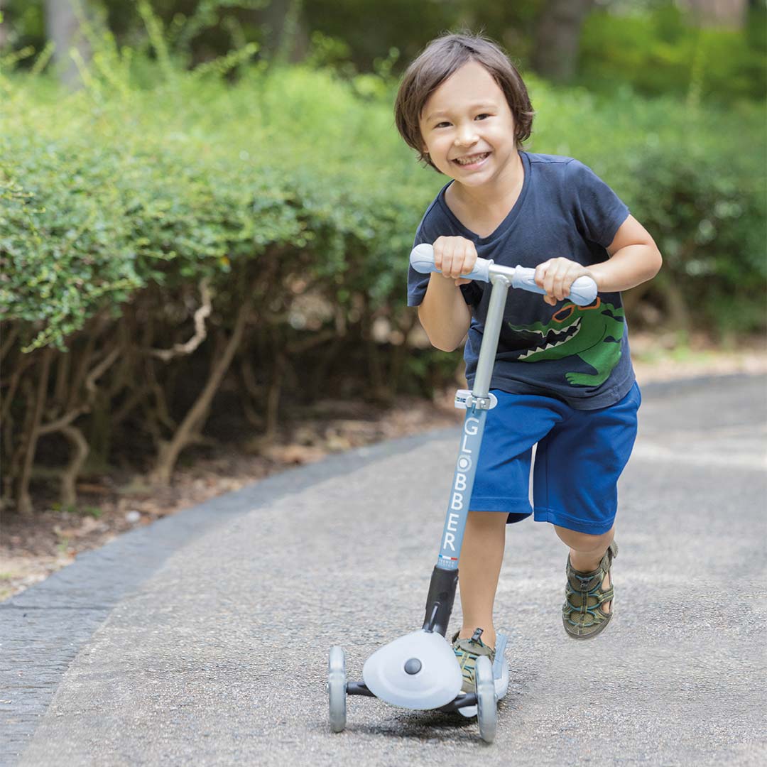 Globber Go Up Foldable Plus Eco Scooter - Blueberry-Scooters-Blueberry- | Natural Baby Shower