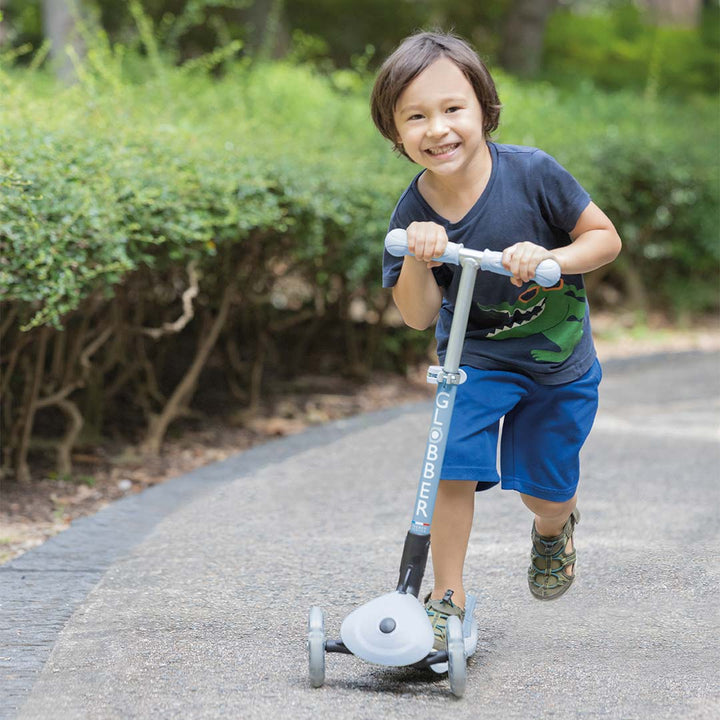 Globber Go Up Foldable Plus Eco Scooter - Blueberry-Scooters-Blueberry- | Natural Baby Shower