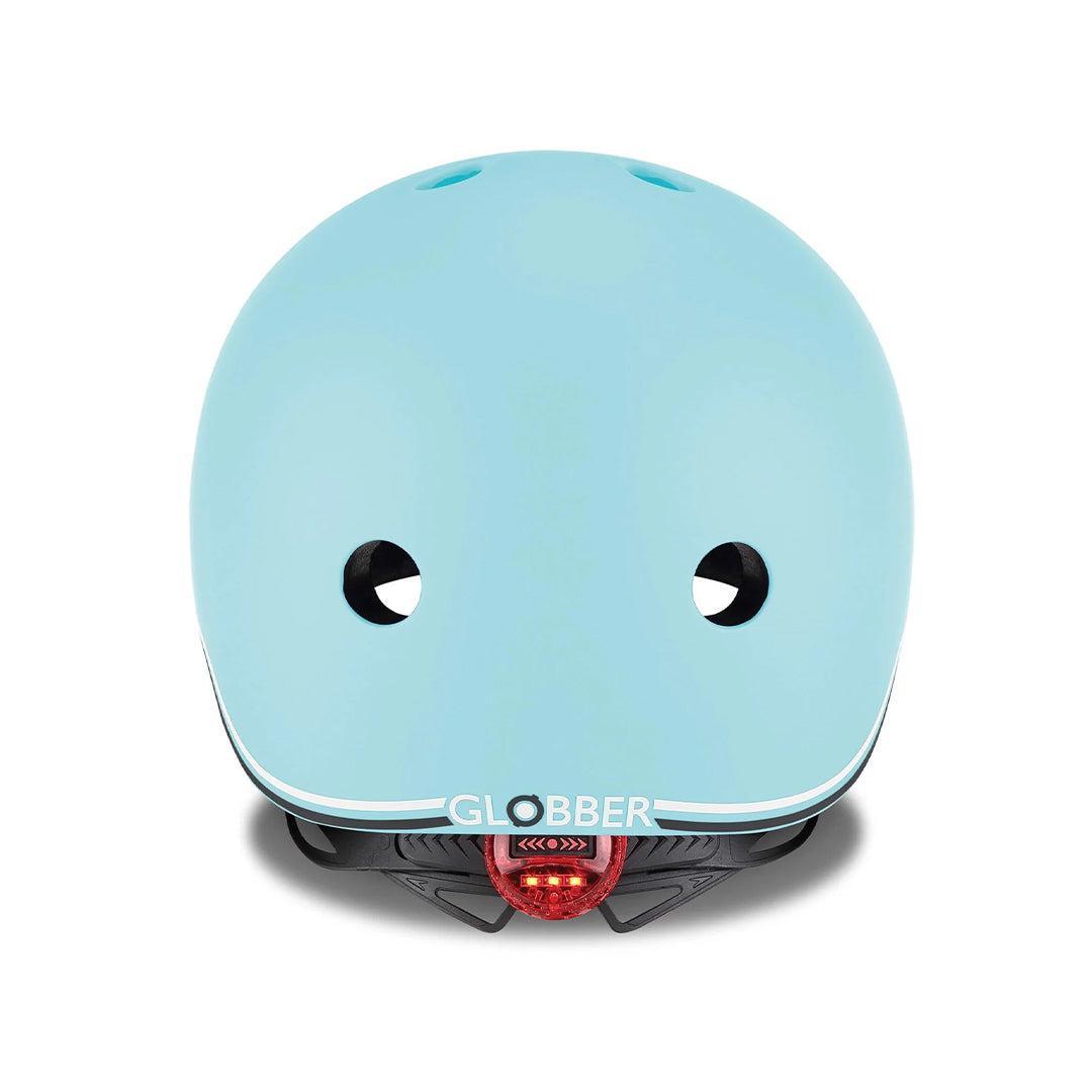 Globber Go-Up Lights Helmet - Pastel Blue-Helmets-Pastel Blue-XXS/XS | Natural Baby Shower