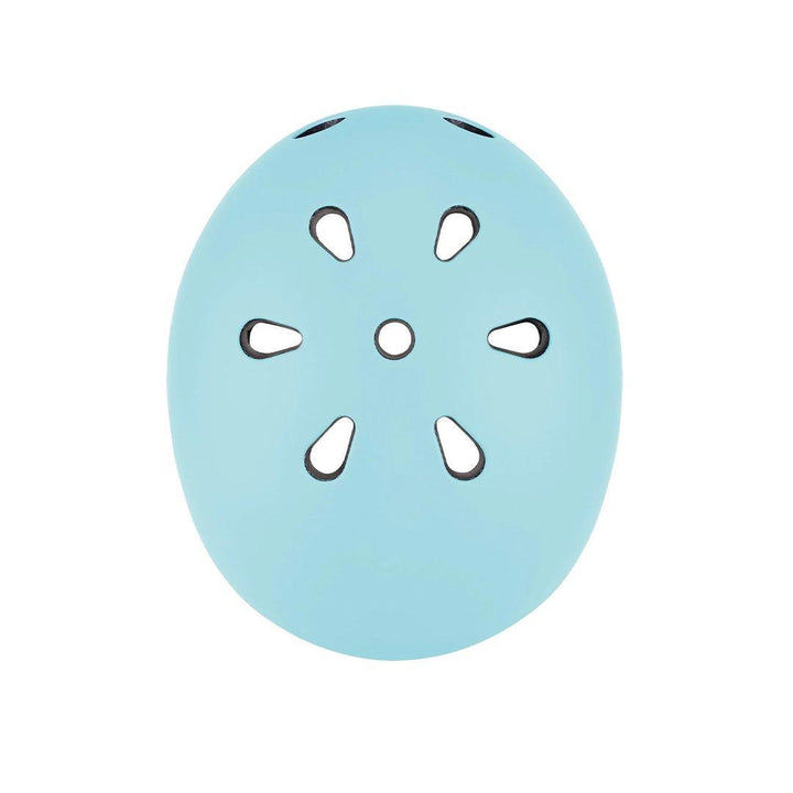 Globber Go-Up Lights Helmet - Pastel Blue-Helmets-Pastel Blue-XXS/XS | Natural Baby Shower