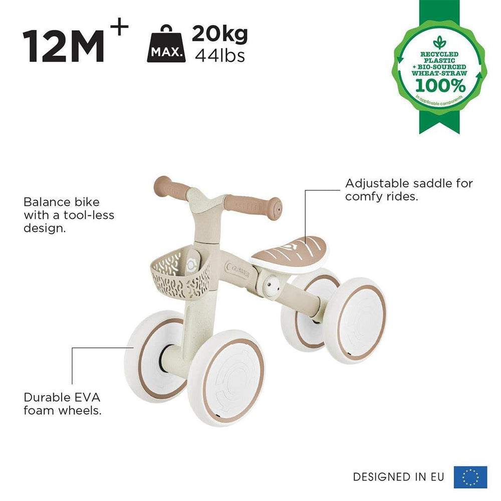Globber Learning Bike Eco - Coconut-Bikes-Sand- | Natural Baby Shower