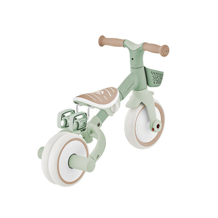 Globber Learning Trike 3 in 1 Plus Eco - Pistachio-Trikes-Pistachio-One Size | Natural Baby Shower