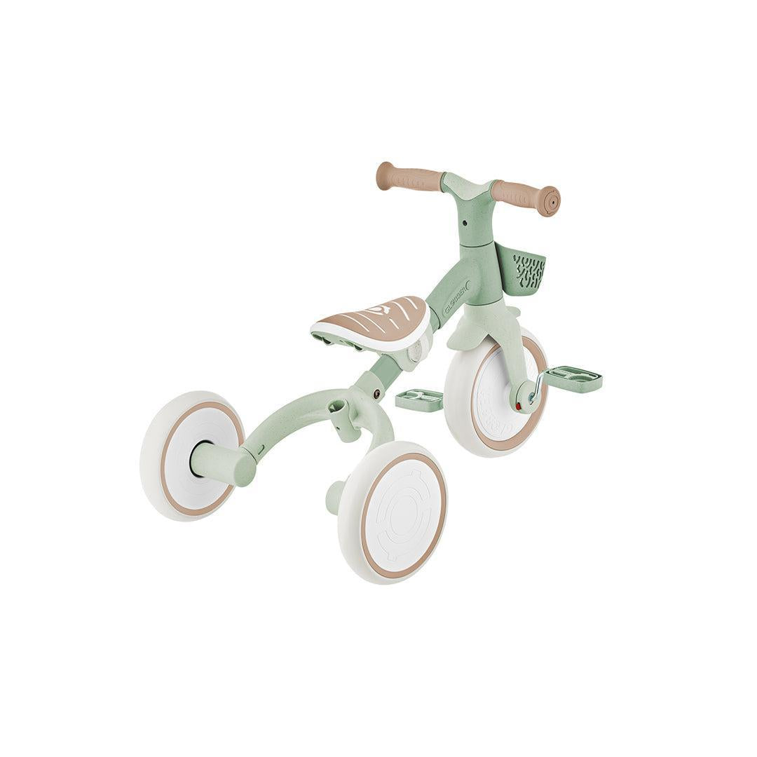 Globber Learning Trike 3 in 1 Plus Eco - Pistachio-Trikes-Pistachio-One Size | Natural Baby Shower