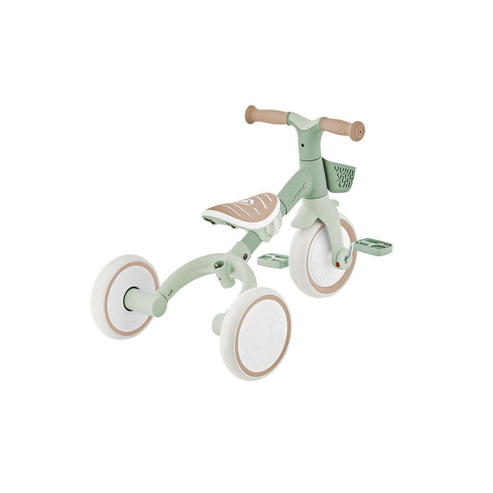 Globber Learning Trike 3 in 1 Plus Eco - Pistachio-Trikes-Pistachio-One Size | Natural Baby Shower