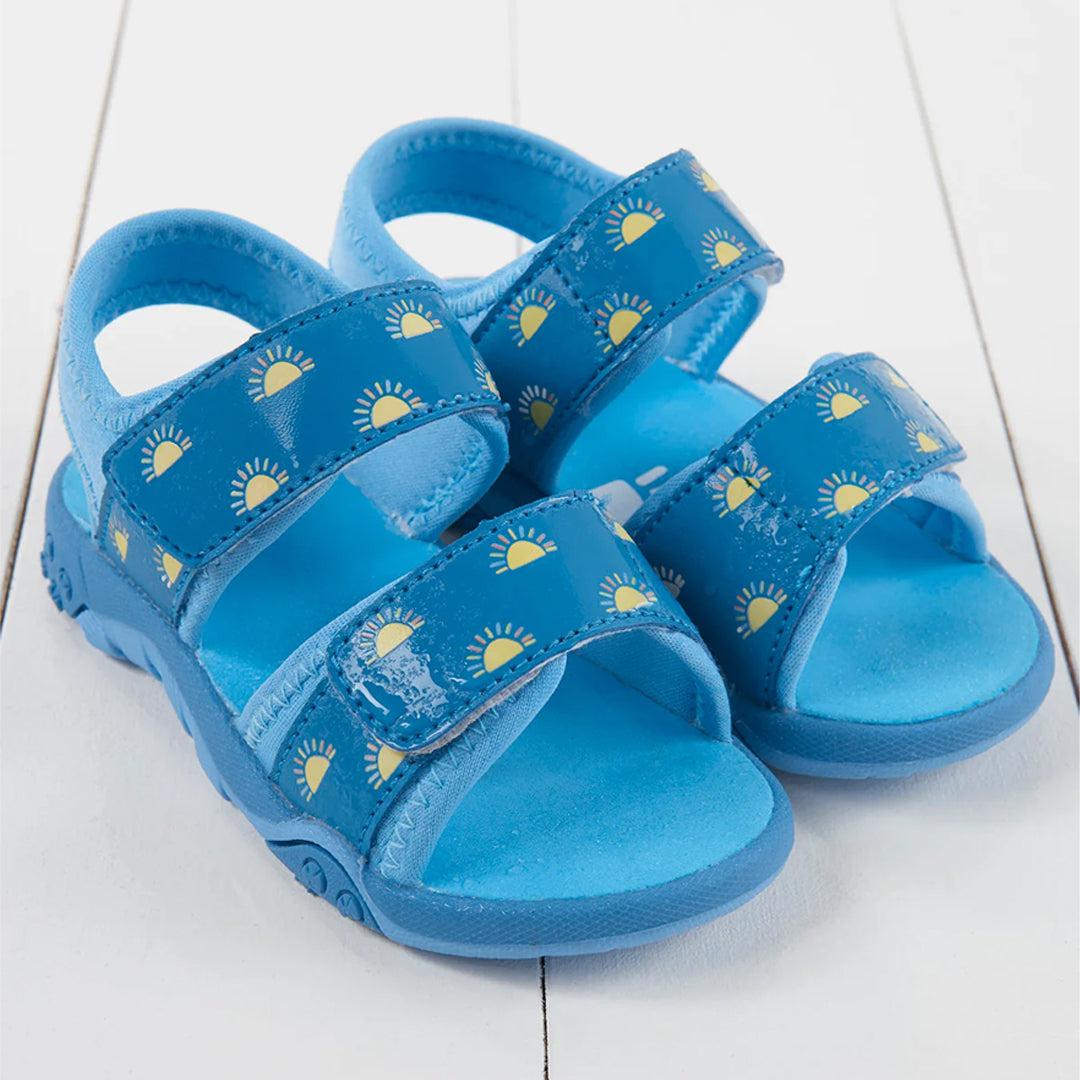 Grass & Air Colour Changing Kids Sandals - Cornflower Blue