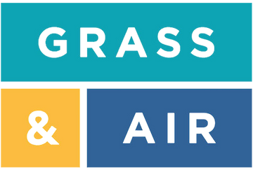 Grass and Air Logo | Natural Baby Shower