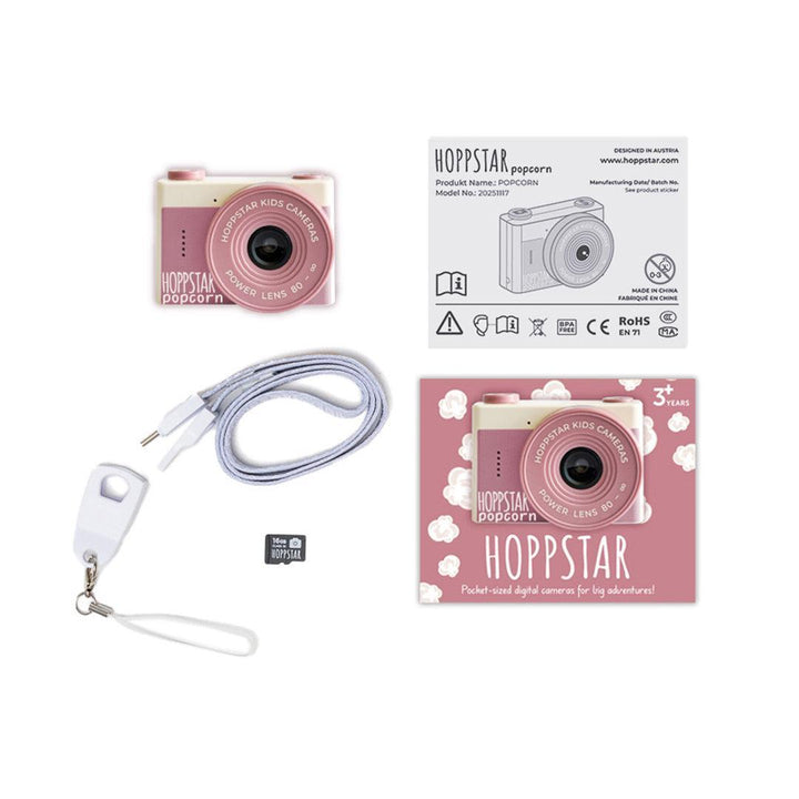 Hoppstar Popcorn Camera - Dusk-Role Play-Dusk- | Natural Baby Shower