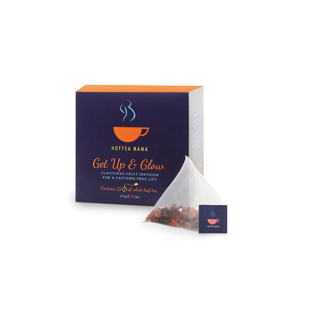 HotTea Mama Tea Bags - Get Up + Glow-Supplements- | Natural Baby Shower