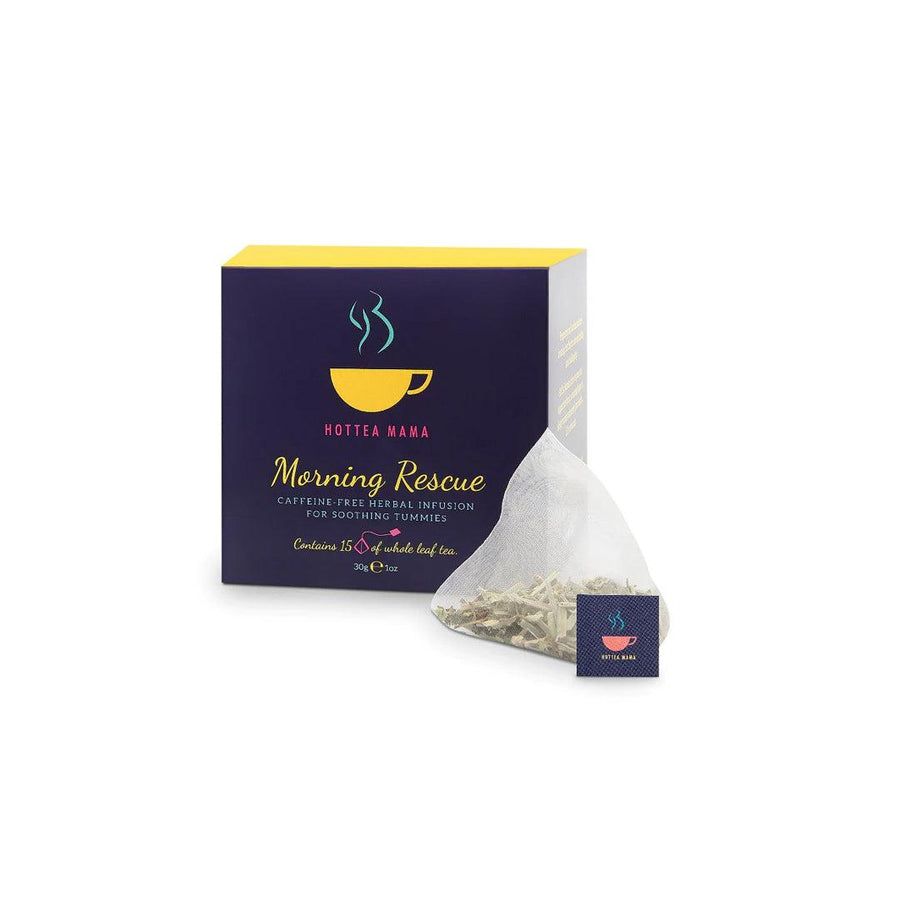 HotTea Mama Tea Bags - Morning Rescue-Supplements- | Natural Baby Shower