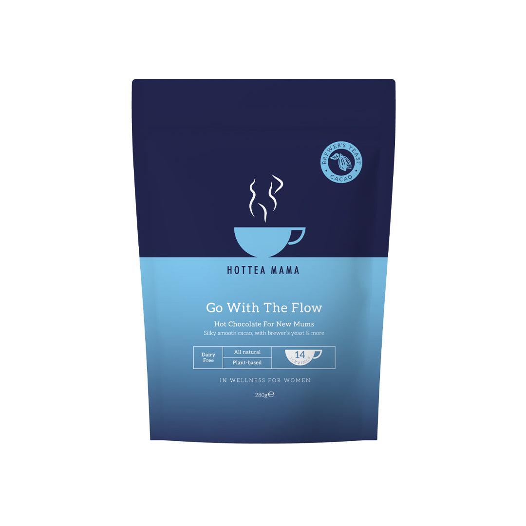 Hottea Mama Hot Chocolate - Go With The Flow for New Mums-Supplements- | Natural Baby Shower