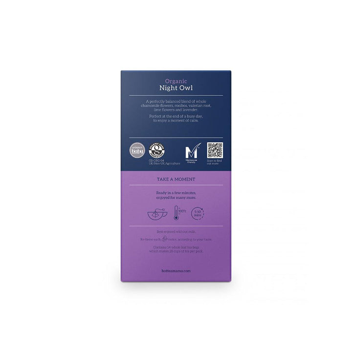 HotTea Mama Tea Bags - Night Owl-Supplements- | Natural Baby Shower