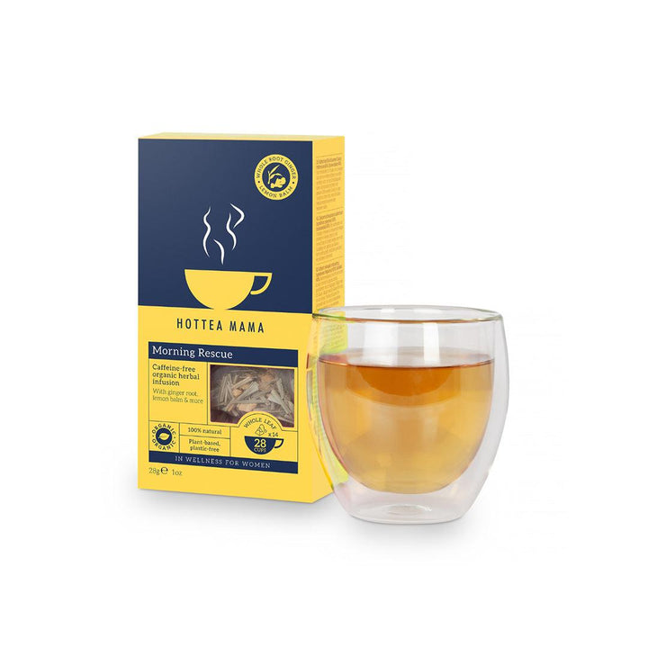 HotTea Mama Tea Bags - Morning Rescue-Supplements- | Natural Baby Shower