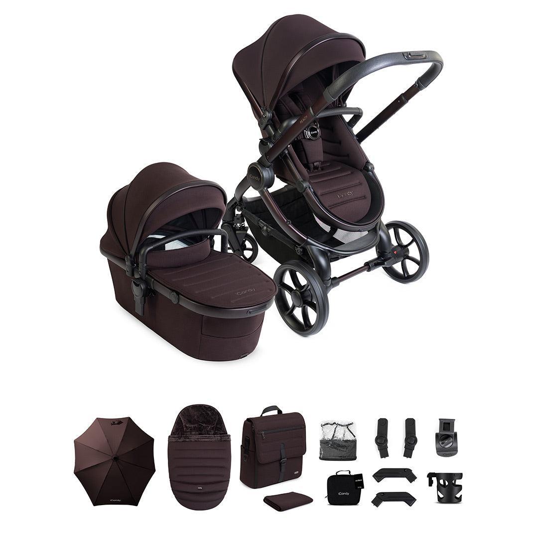 iCandy Peach 8 Editions Complete Bundle-Stroller Bundles-Coffee Bean- | Natural Baby Shower