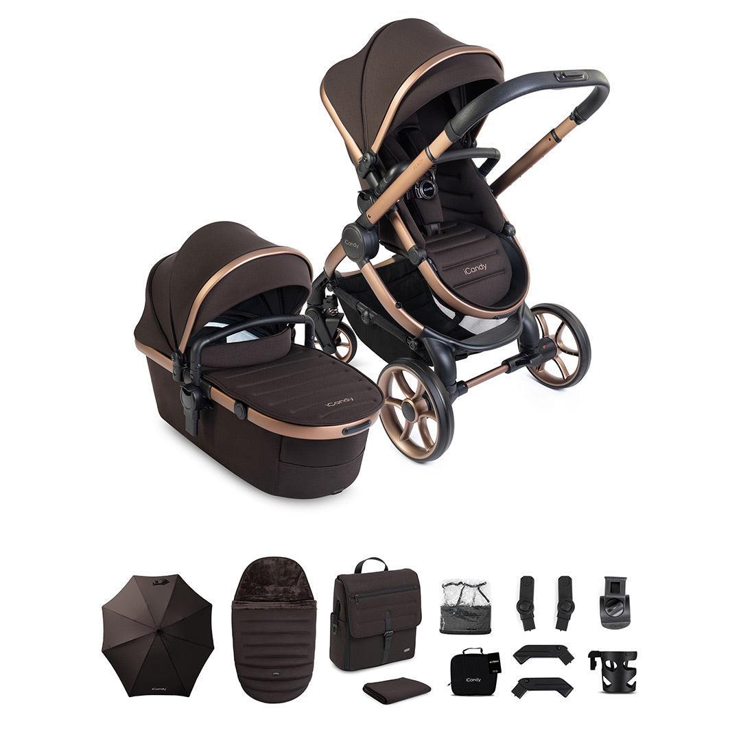 iCandy Peach 8 Editions Complete Bundle-Stroller Bundles-Pecan- | Natural Baby Shower