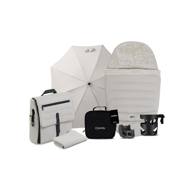 iCandy Peach 8 Complete Bundle-Stroller Bundles-Black- | Natural Baby Shower