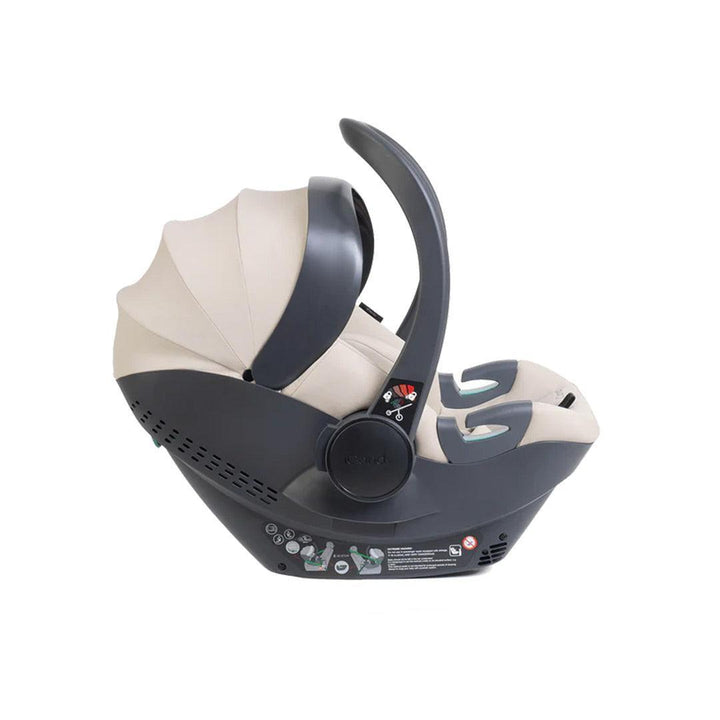 iCandy Cocoon 360 Infant Carrier & Base - Sandstone-Car Seats-Sandstone- | Natural Baby Shower