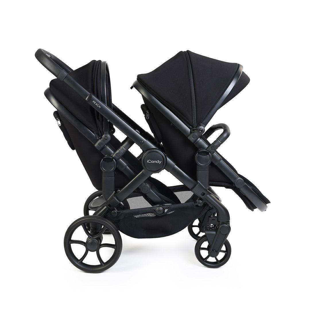 iCandy Peach 8 Double Complete Bundle-Stroller Bundles-Black- | Natural Baby Shower