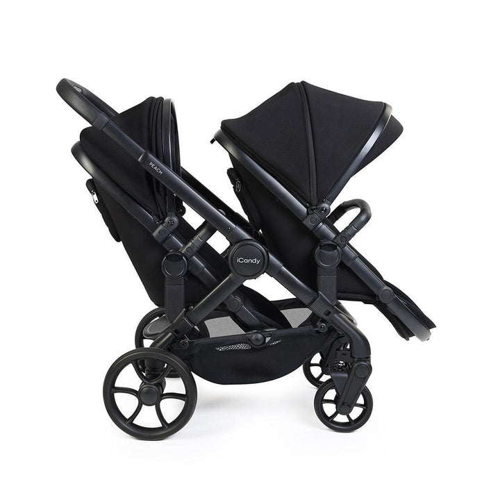 iCandy Peach 8 Double Complete Bundle-Stroller Bundles-Black- | Natural Baby Shower