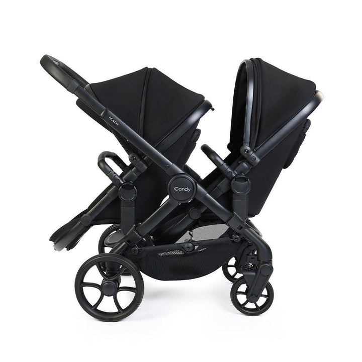 iCandy Peach 8 Double Complete Bundle-Stroller Bundles-Black- | Natural Baby Shower