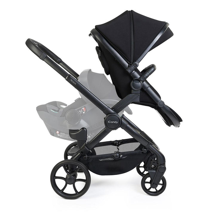 iCandy Peach 8 Double Complete Bundle-Stroller Bundles-Black- | Natural Baby Shower