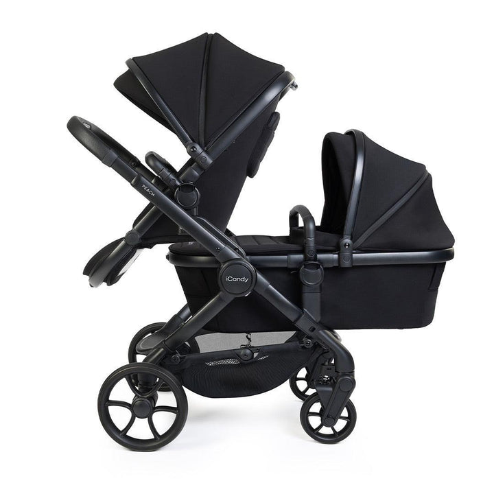 iCandy Peach 8 Double Complete Bundle-Stroller Bundles-Black- | Natural Baby Shower