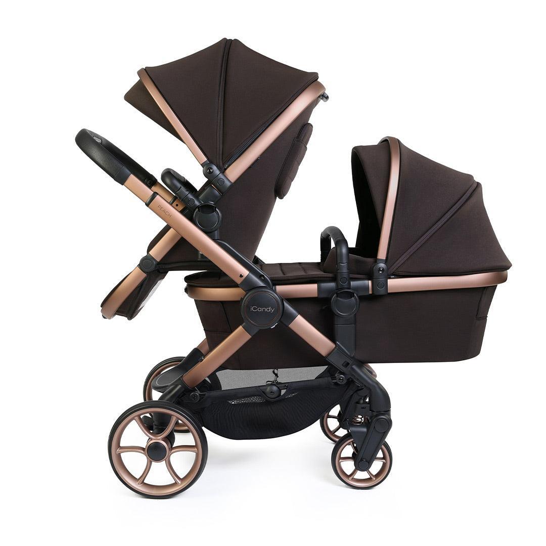 iCandy Peach 8 Editions Double Complete Bundle-Stroller Bundles-Biscotti- | Natural Baby Shower