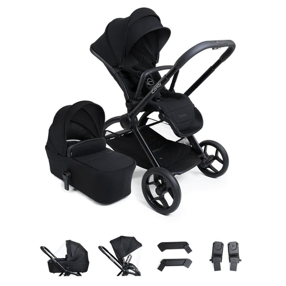 iCandy Core 2 Combo Stroller-Stroller Bundles-Black- | Natural Baby Shower