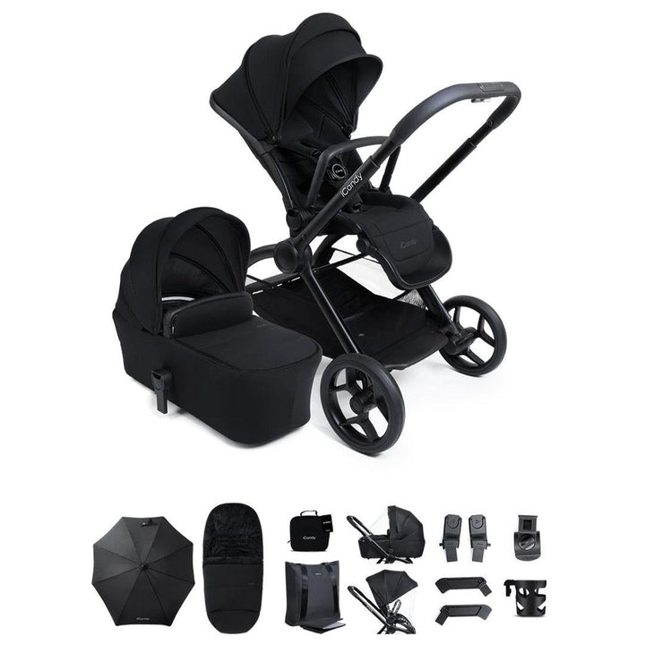 iCandy Core 2 Complete Bundle-Stroller Bundles-Black- | Natural Baby Shower