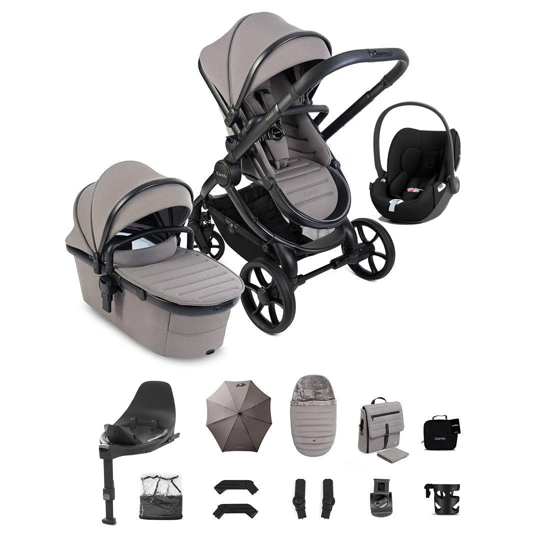 iCandy Peach 8 Complete Bundle with CYBEX Cloud T and Base
