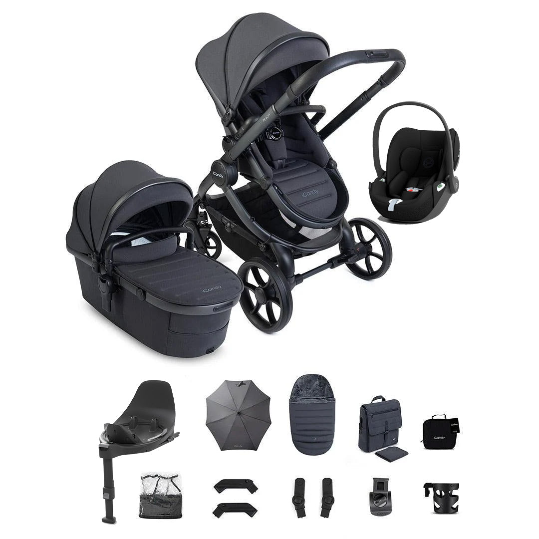 iCandy Peach 8 Complete Bundle with CYBEX Cloud T and Base