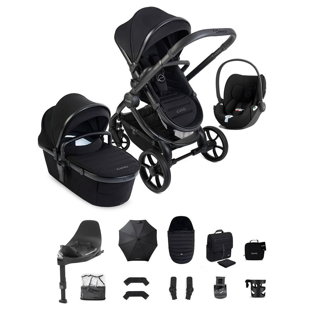 iCandy Peach 8 Complete Bundle with CYBEX Cloud T and Base