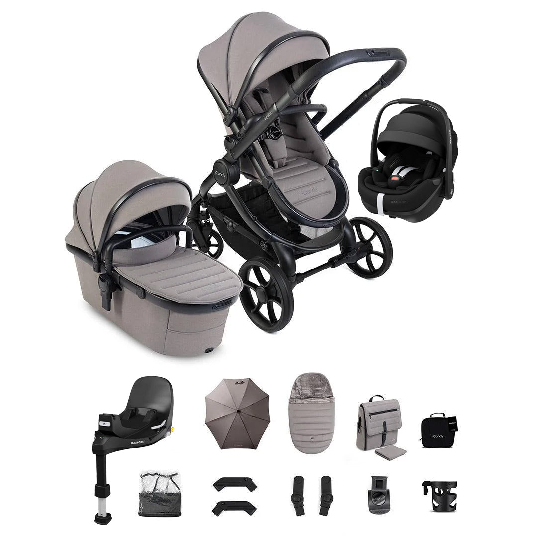 iCandy Peach 8 Complete Bundle with Maxi-Cosi Pebble Pro 2 and Base
