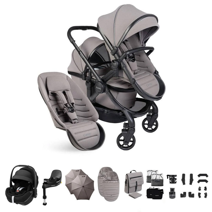 iCandy Peach 8 Double Complete Bundle with Maxi-Cosi Pebble Pro 2 and Base
