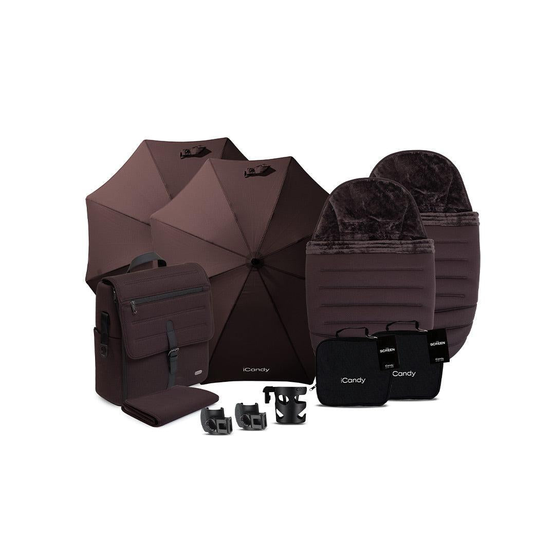 iCandy Peach 8 Editions Double Complete Bundle-Stroller Bundles-Biscotti- | Natural Baby Shower