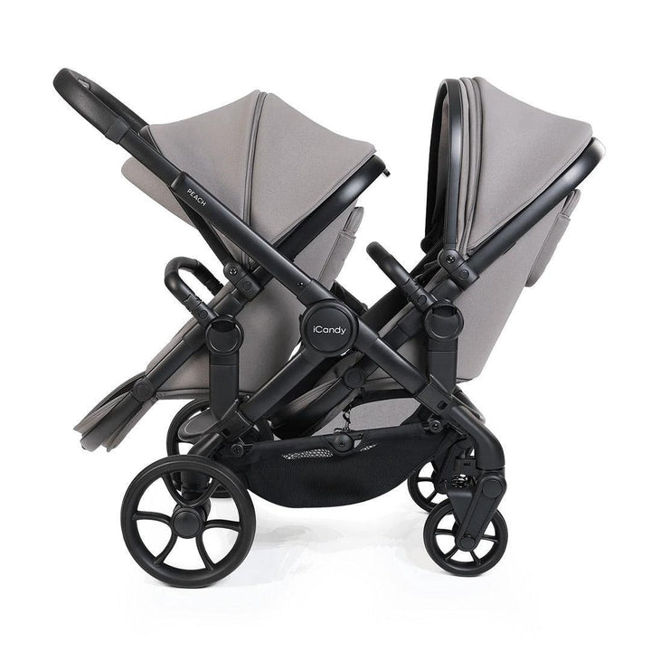 iCandy Peach 8 Twin Complete Bundle-Stroller Bundles-Black- | Natural Baby Shower