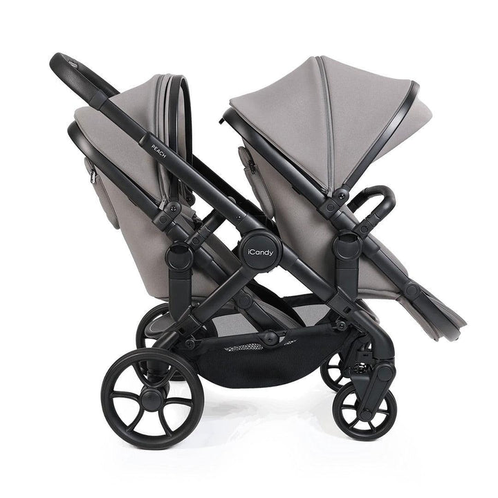 iCandy Peach 8 Twin Complete Bundle-Stroller Bundles-Black- | Natural Baby Shower