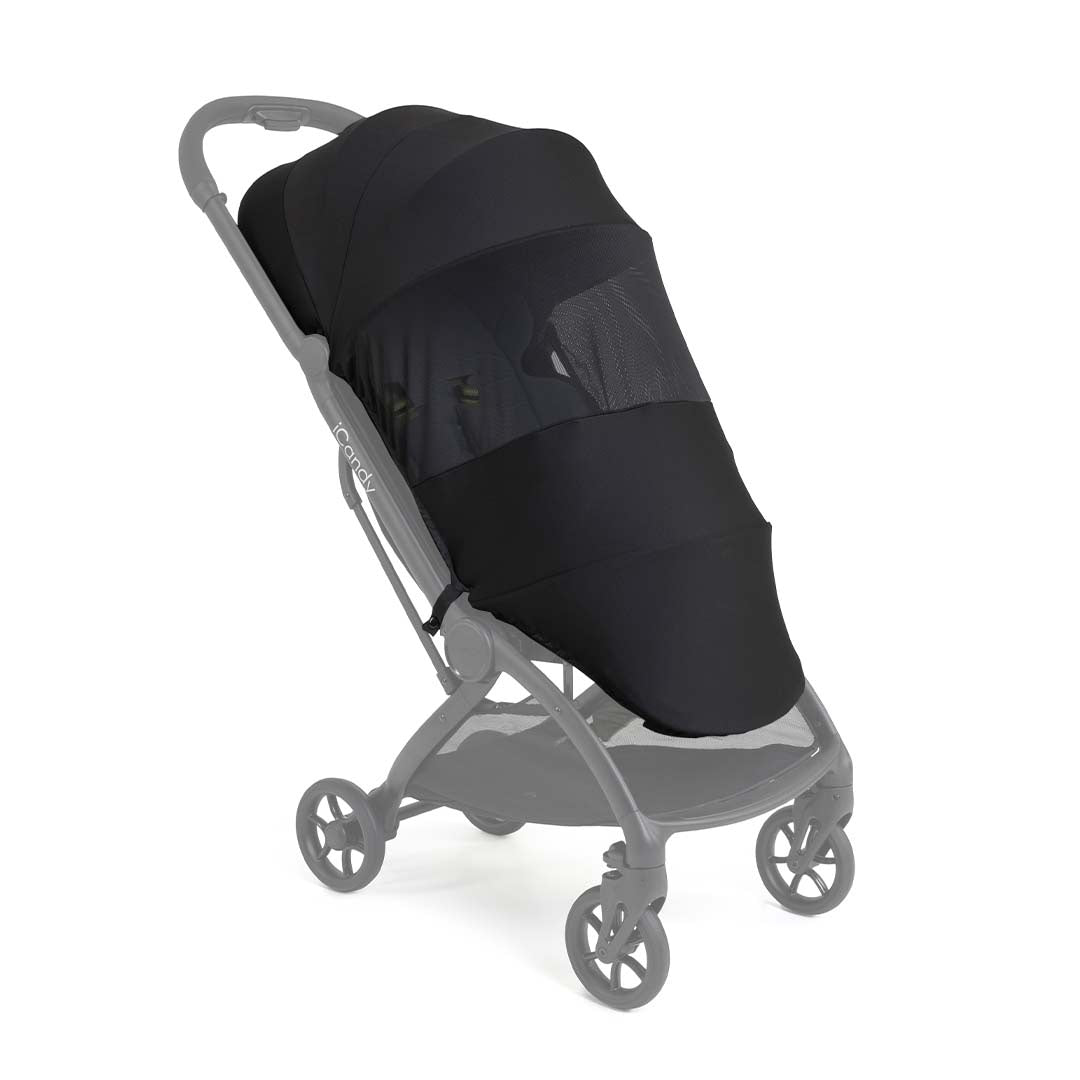 iCandy Pip Screen - Black-Raincovers-Black- | Natural Baby Shower
