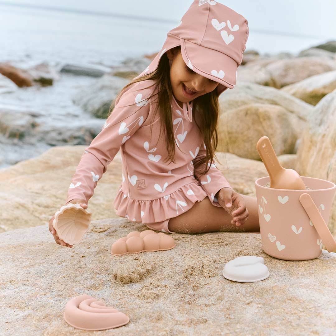 Liewood Gilma Sweethearts Beach Set - Sweethearts / Pale Tuscany-Outdoor Play-Sweethearts / Pale Tuscany- | Natural Baby Shower